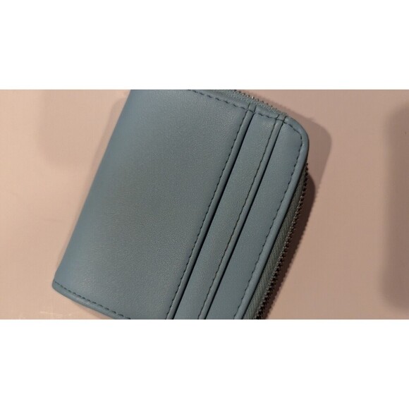 Urban Outfitters Blue Cherry Bling Coin Purse Wallet Cute Sweet Sparkly - Picture 3 of 5